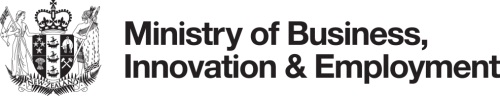 Logo of the Ministry of Business, Innovation & Employment