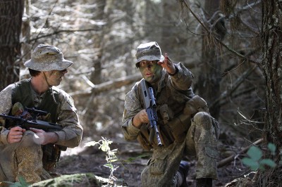 Reservists on Exercise