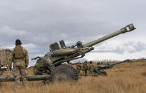 A New Zealand Army L119, 105mm Light Gun