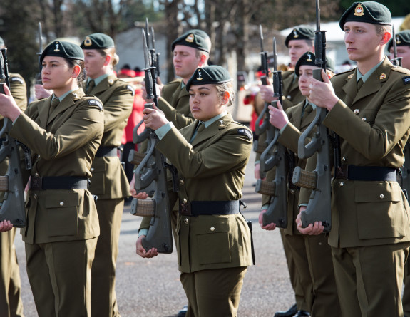 AARC 385 March Out Parade at Waiouru Military Camp