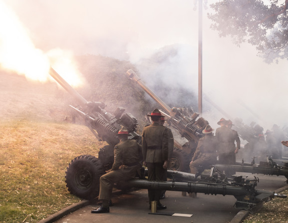 Gun salutes - New Zealand Defence Force